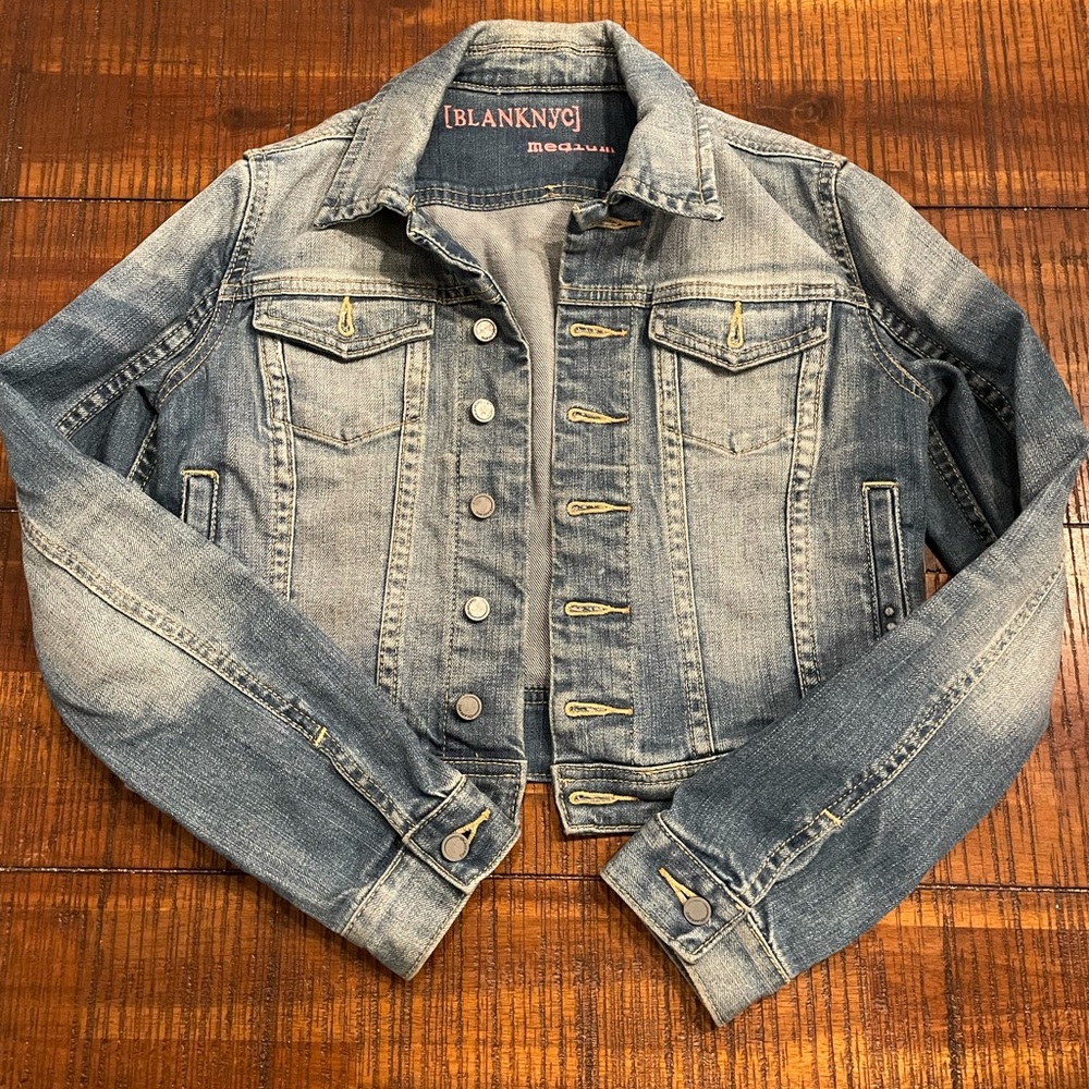 BLANKNYC GIRLS DENIM JACKET - SIZE MEDIUM